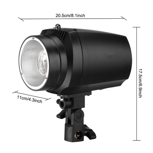 NiceFoto GY-180 180W 5500K GN38 Mini Photography Strobe Photo Flash Light Fit - Picture 4 of 14