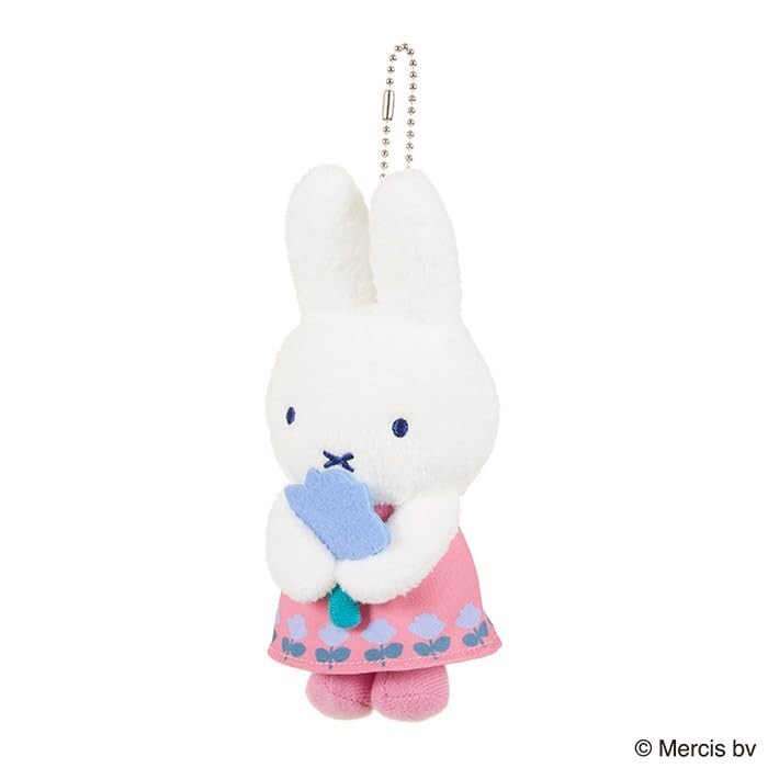 zico マスコット　キーホルダー miffy and Rose Mascot Plush Keychain H16cm 6.3