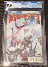 Web Warriors #1 Spider-verse (Marvel 2016) CGC NM+(9.6)! WP Tedesco Main Cover