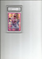 2021; CHRONICLES , ARRON JUDGE, #18; OVERDRIVE PINK PULSAR PRIZM: PGA 10, G/M.