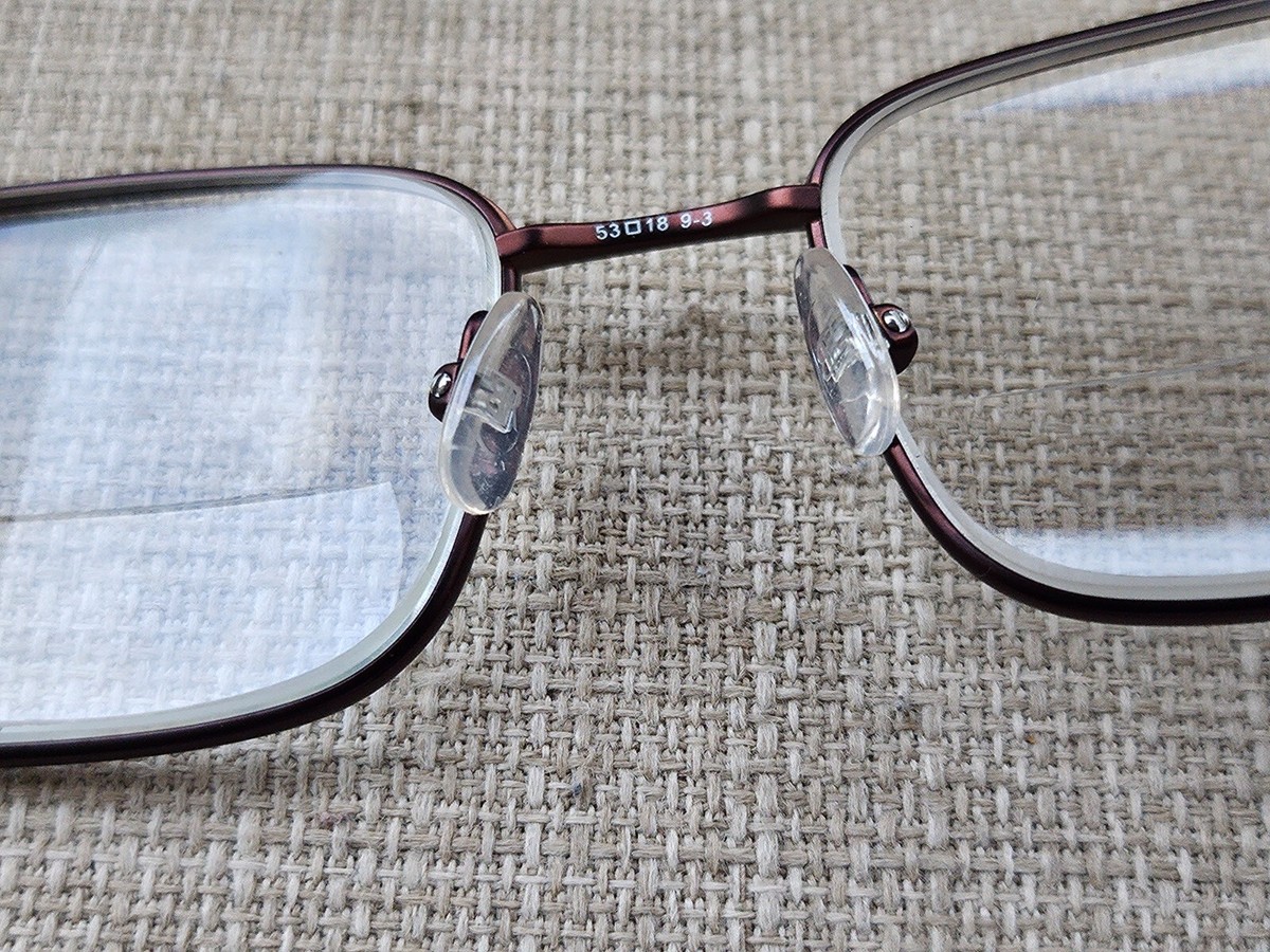Banana Republic Eyeglasses/Glasses Brown Tone 145 53[]15 Full Rim Frame EDMUND Banana Republic Eyeglasses/Glasses Brown Tone 145 53[]15  main image 3