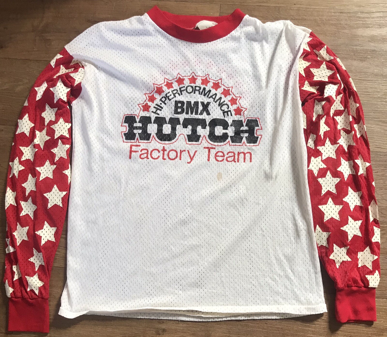 Vintage HUTCH BMX Factory Team Hi Performance Shirt Old School BMX eBay