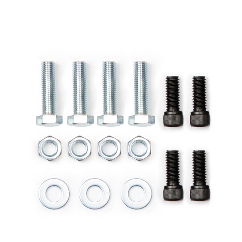 1932 Carburetor Adapter Kit For AFB 4BBL 4-Bolt 2 Barrel to 4 Barrel Aluminum - Foto 7 di 12