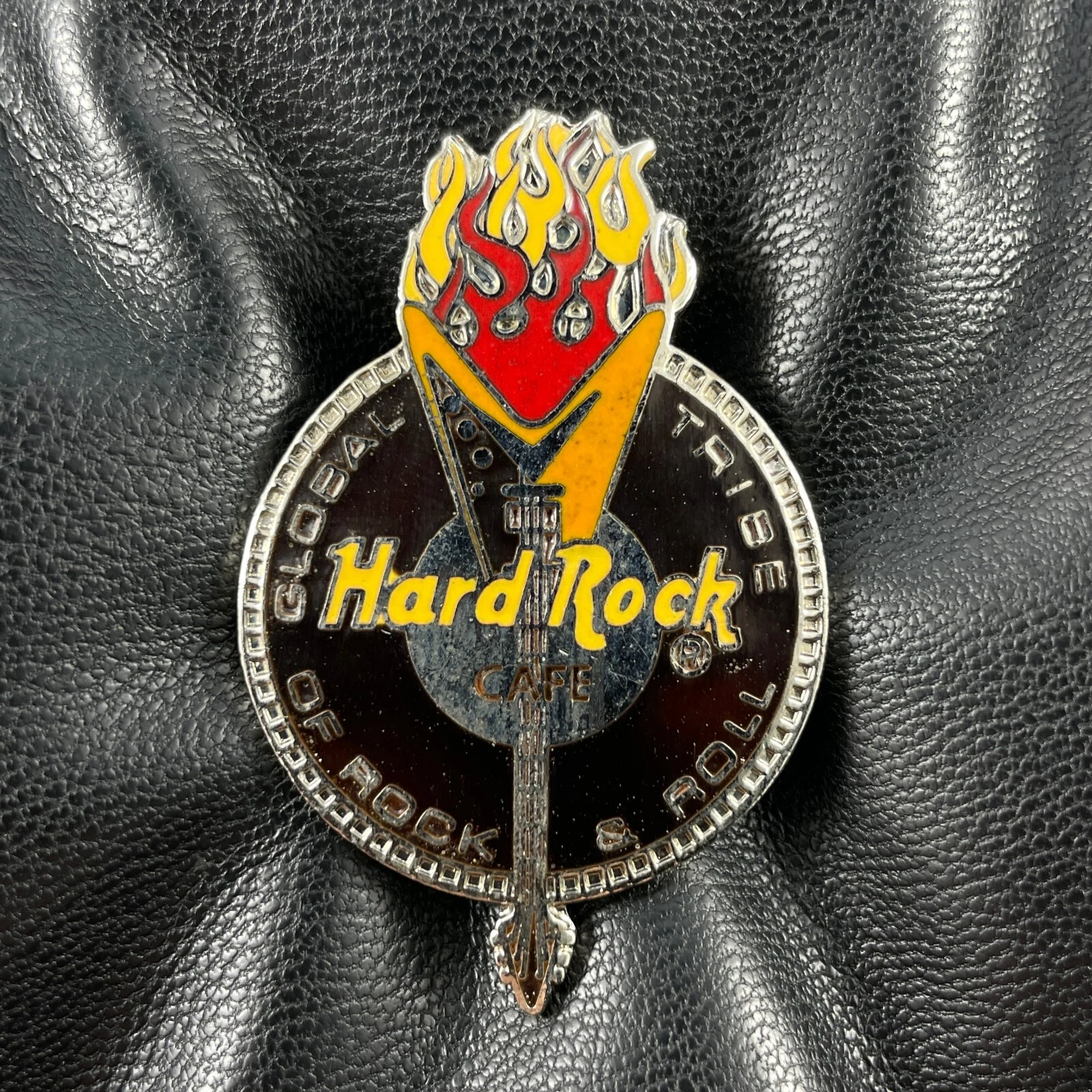 ONLINE☑️Hard Rock CAFE®HR PIN☑️GLOBAL TRIBE OF ROCK&ROLL V-GUITAR🎸09418/10000🎗