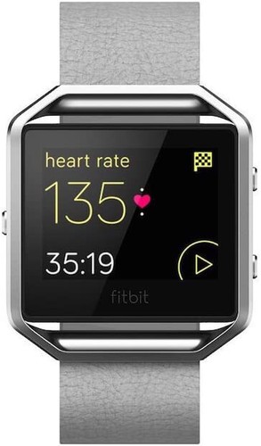 Fitbit Blaze Bracelet Gris Taille S Bracelet Gris brume avec Boitier Inox neuf - Photo 2/9