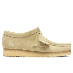 clarks wallabees maple suede