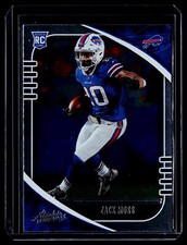 2020 Panini Absolute - Signature Rookies Spectrum Blue #200 Zack Moss Retail