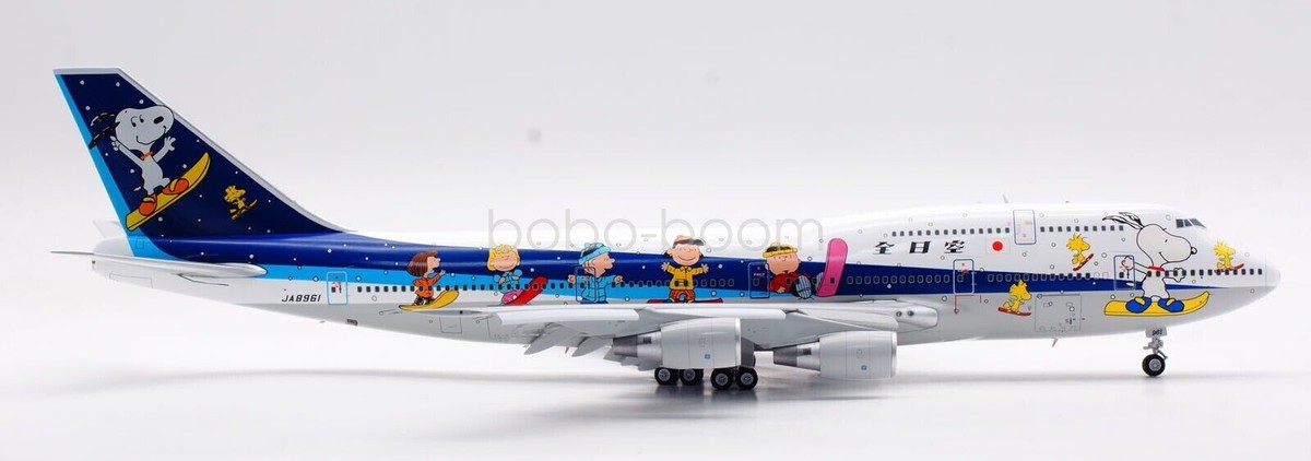1:200 For SQ Wings ANA Boeing B747-400 Diecast Aircraft Jet