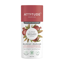 ATTITUDE Deodorant Stick Vine Leaves  Pomegranate Vegan Base - Fast Shipping
