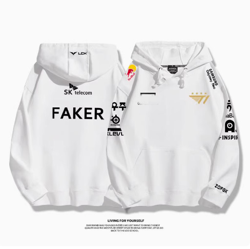 2024 LOL T1 Team League of Legends FAKER LPL Outdoor Hoodie Autumn