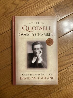 The Quotable Oswald Chambers  ( Hardcover with CD included )