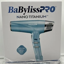 BaByliss PRO Nano Titanium High-Speed Dual Ionic Hair Dryer BNT9100 - NEW IN BOX