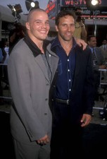 Dylan Bruno and Chris Bruno during 