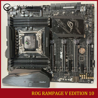 FOR ASUS ROG RAMPAGE V EDITION 10 LGA 2011-V3 DDR4*4 128GB E-ATX Motherboard