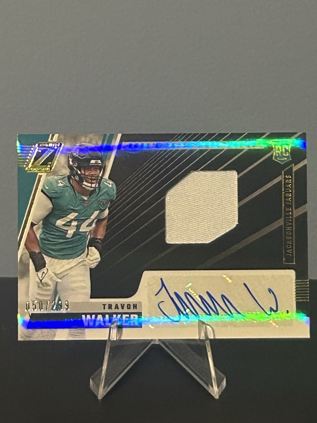 2022 Zenith Travon Walker Rookie Patch Auto 50/299 RPA Jaguars SICK CARD 🔥