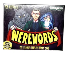 Ted Alspach Bezier Games Werewords Hidden Identity Word Game Board Game 2017 EUC