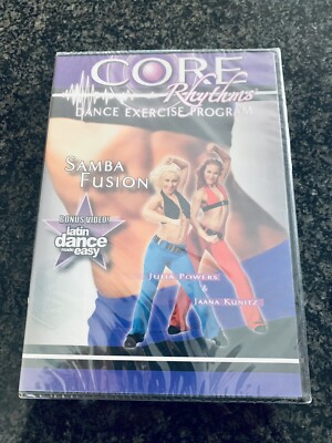 Core Rhythms Dance Exercise Program: Samba Fusion (DVD) NEW SEALED!