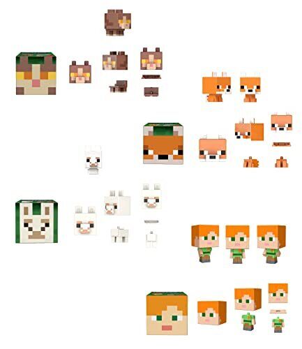 Minecraft Alex Funko Pop Papercraft  Free Printable Papercraft Templates