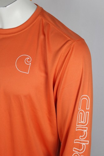 Carhartt Herren Force Sun Shirt Long Defender Lightweight Relaxed Orange 106164 - Bild 4 von 4