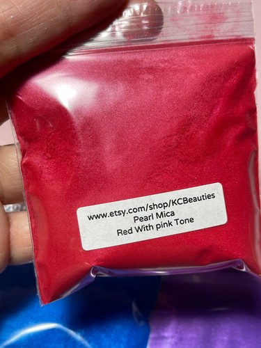 PEARL MICA PIGMENT SOAP COSMETIC GRADE COLORANT PEARLESCENT POWDER Epoxy slime - Picture 9 of 33