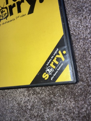 Really Sorry - Flip Skateboards DVD + Volcom Chichagof + Geoff Rowley Tech Deck - Picture 7 of 12