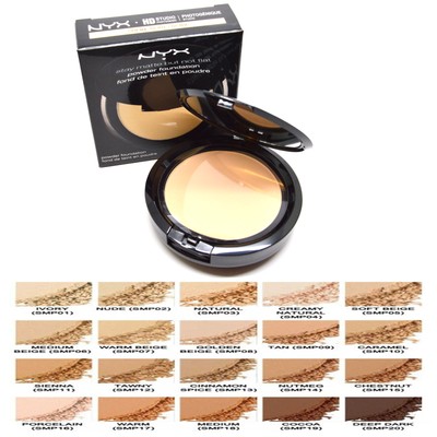 nyx matte but not flat powder foundation