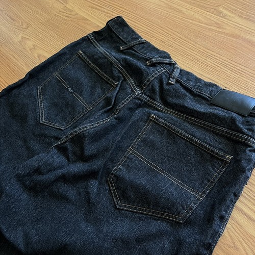 Vintage Sean John Baggy Fit Black Denim Jeans 38x35 Wide Loose Skate y2k - Picture 9 of 11