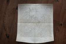 Deutsche Heereskarte Italien Monte Adamello von 1944 Provincia di Brescia