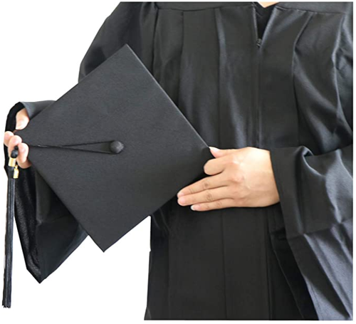 Unisex Adult Matte Graduation Cap with2025YearTassel for Bachelor & High School - Picture 5 of 11