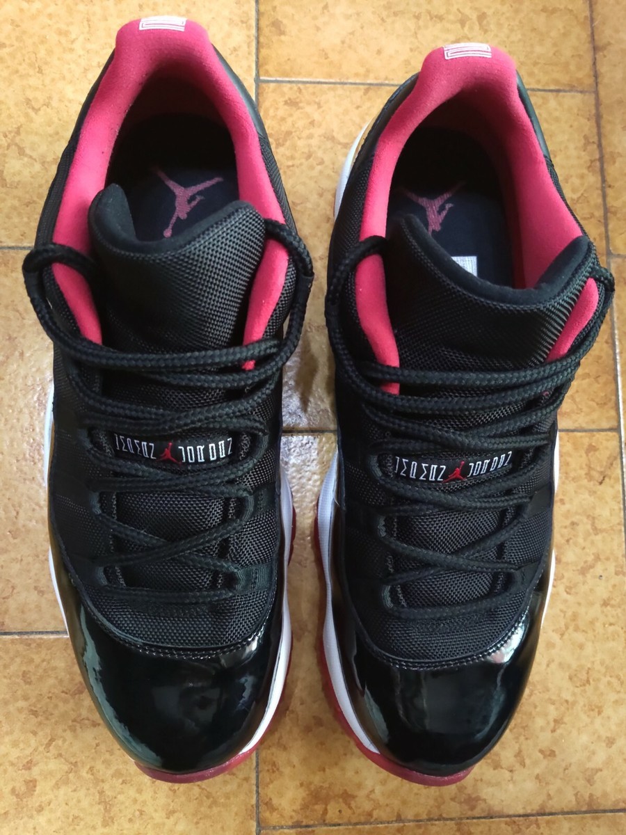 AIR JORDAN 11 RETRO LOW BRED TG 47. 5 (US 13) VNDS | eBay