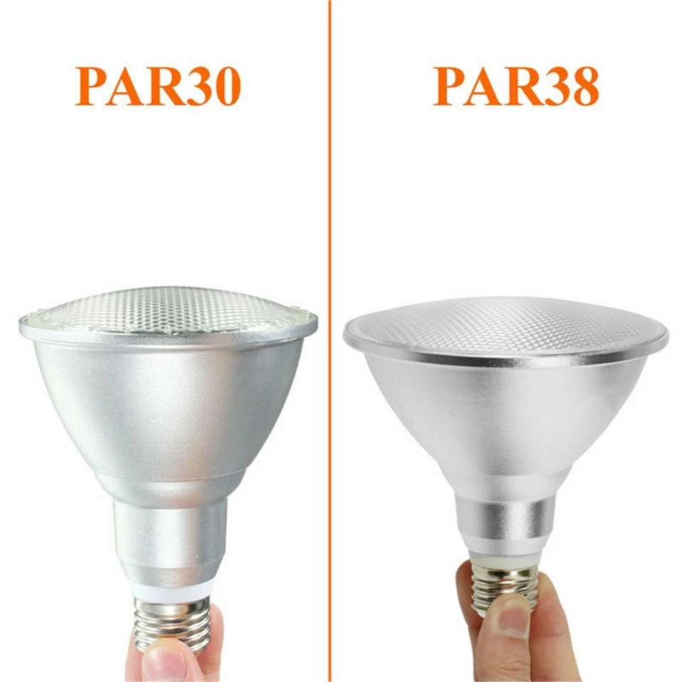 Waterproof Par 30 38 RGB E27 LED Spotlights Bulb 220V 15W 25W Light Lamps Bright - Image 4 of 4