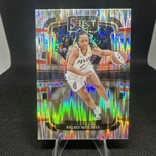 2024 Panini Select WNBA Kelsey Mitchell #87 Silver Flash Prizm Fever