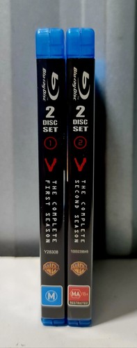 V : Complete Series 1 & 2 - 4 × Disc Region B Bluray Set, 2009-2010. - Picture 3 of 9
