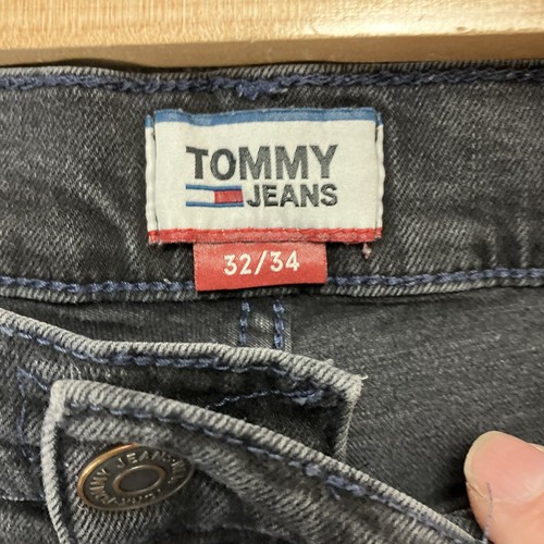 Tommy Hilfiger Sutton Jeans Black Classic Straight Stretch Mens W32 L33 - Picture 3 of 11