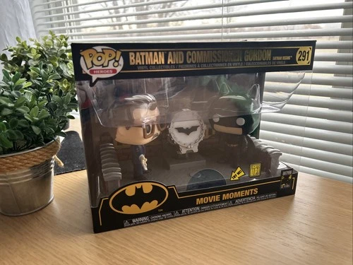 Funko Pop! Heroes: Batman and Commissioner Gordon #291 DC Universe Movie Moments