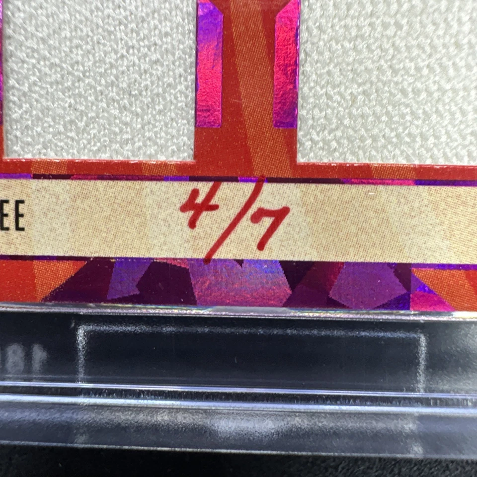 4/7 MID SUMMER MAGIC HOLO PINK 1988 NL 12 Player GU 2025 Leaf Seasons In The Sun - Image 3 of 4