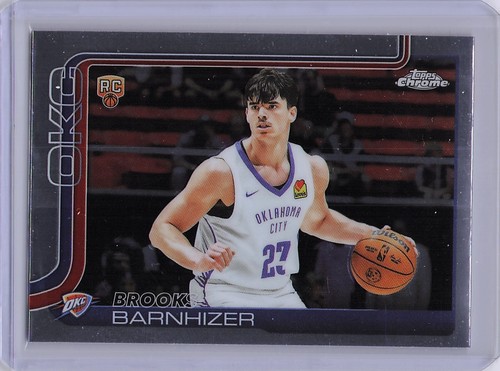 Brooks Barnhizer – 2025-26 Topps Chrome Basketball · Base Cards #295 Brooks Barnhizer