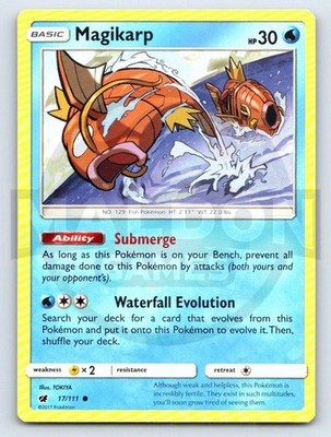 Magikarp 17/111 Crimson Invasion LP 2017 TOKIYA