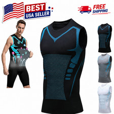 Men V Boost V2 Compression Shirt, V-Boost Compression Tank