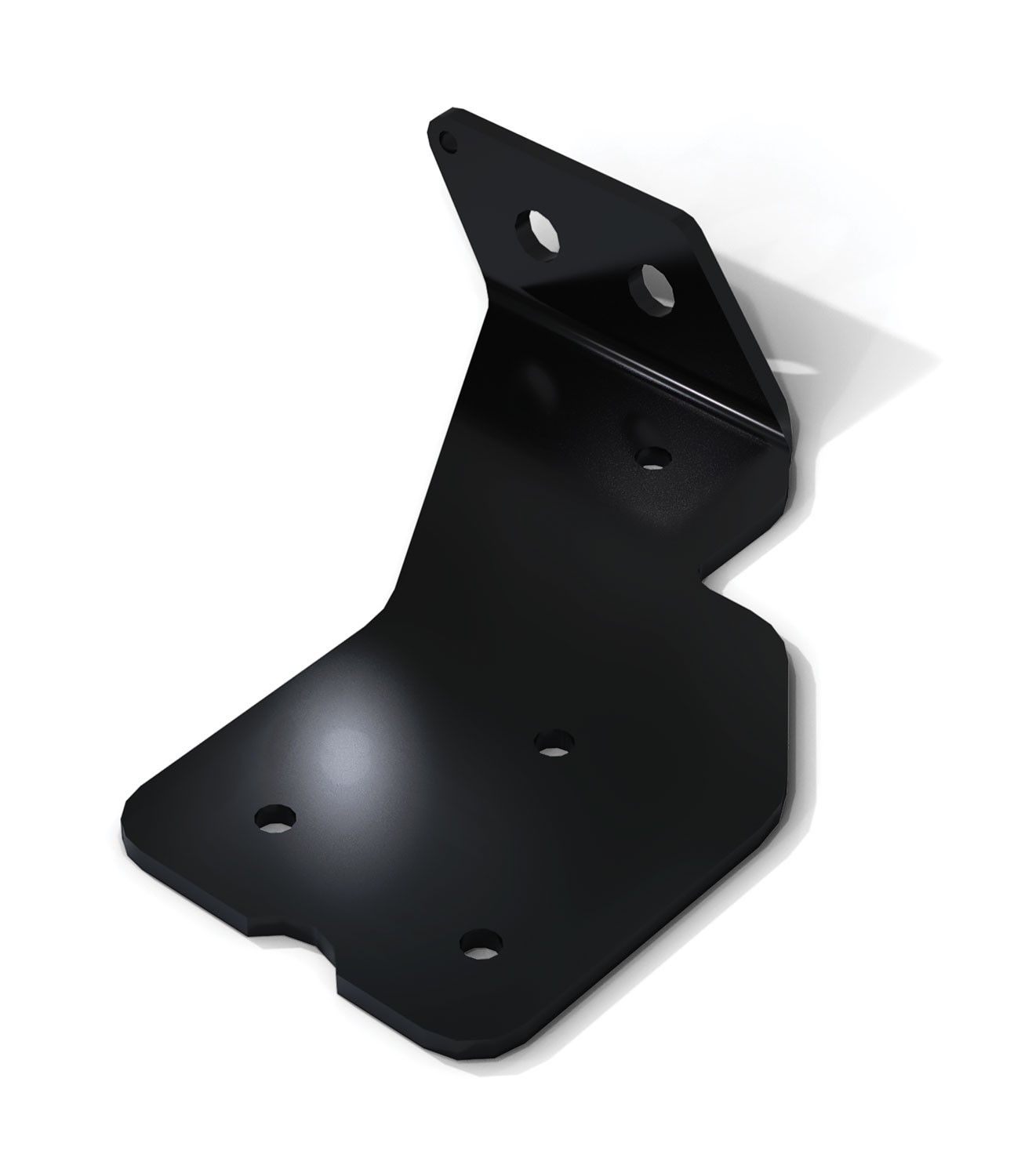 Fixation Antenne CB Gauche Jeep Anti-Vibration pour Modèles TJ YJ CJ
