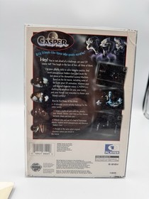 Sega Saturn Casper: A Haunting 3D Challenge Video Game w/Registration Card