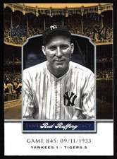 2008 Upper Deck Yankee Stadium Legacy #845 Red Ruffing