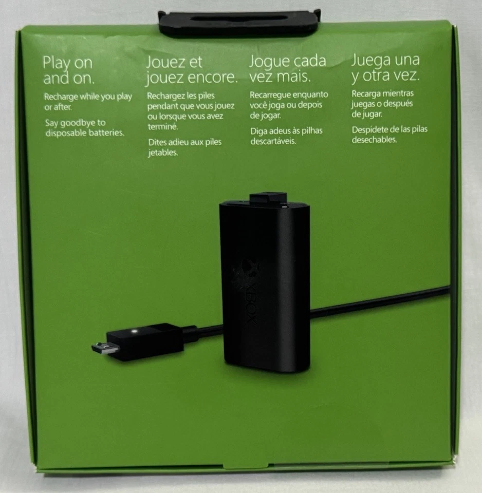 Microsoft Official Xbox One Play Charge Kit Mini USB Brand NEW Factory Sealed - Image 2 of 4