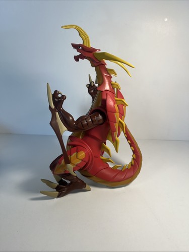 "Figura de 8"" Bakugan Red Battle Dragon 2008 Spin Master Sega Toys Dragonoid Brawler" - Imagen 6 de 8