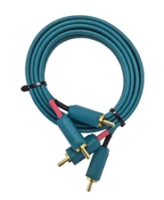 1M WireWorld Terra 5² "Squared" RCA Interconnect Cable Audiophile Quality