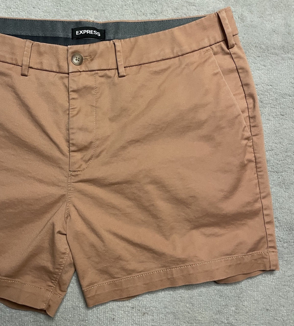 Express Men Hyper Stretch Temp Control Chino Shor… - image 2