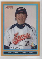 2009 Bowman Draft Gold Refractor 4/50 Seiichi Uchikawa #BDPW34 f4o