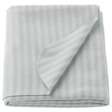 Ikea VITMOSSA Fleece Throw Warm Blanket Grey 120x160cm,machine-washable throw