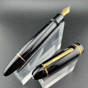 MONTBLANC Meisterstück No. 149 Fountain Pen 18C Tri-Color Gold EF Nib Serviced