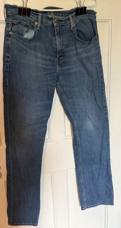 Levis 559 Womens 33x34 Relaxed Straight Jeans 100 Cotton 0342